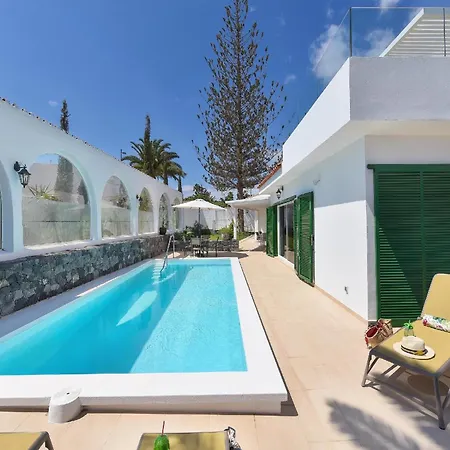 Villa Beachfront Del Ingles Exclusive Accommodation Breathtaking Views Over The Sea And Dunes Private Heated Pool Terrace Bbq 200 M To, Villa *