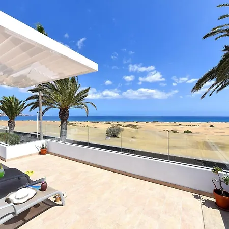 Beachfront Del Ingles Exclusive Breathtaking Views Over The Sea And Dunes Private Heated Pool Terrace Bbq 200 M To, Villa Las Palmas