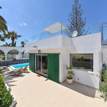 Villa Beachfront Del Ingles Exclusive Accommodation Breathtaking Views Over The Sea And Dunes Private Heated Pool Terrace Bbq 200 M To, Villa *