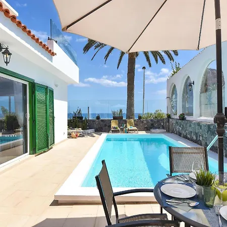 Villa Beachfront Del Ingles Exclusive Accommodation Breathtaking Views Over The Sea And Dunes Private Heated Pool Terrace Bbq 200 M To, Villa