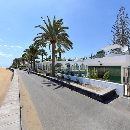 Beachfront Del Ingles Exclusive Breathtaking Views Over The Sea And Dunes Private Heated Pool Terrace Bbq 200 M To, Vila Las Palmas de Gran Canaria